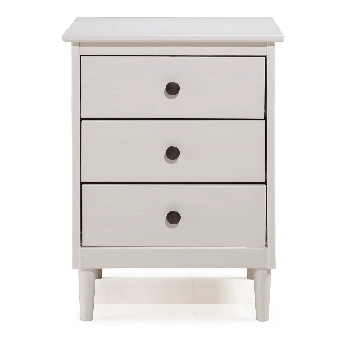 Handmade Customized Wooden 3 Drawer Bedside Table