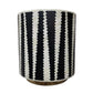 Bone Inlay Side Stool