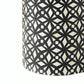 Bone Inlay Stools in black diamond pattern