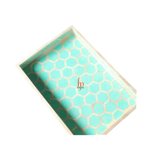 Hand Crafted Bone Inlay Tray  a Perfect gift for any Occasion