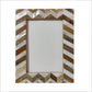 Handmade Customized Mother of Pearl Black Photo Frame