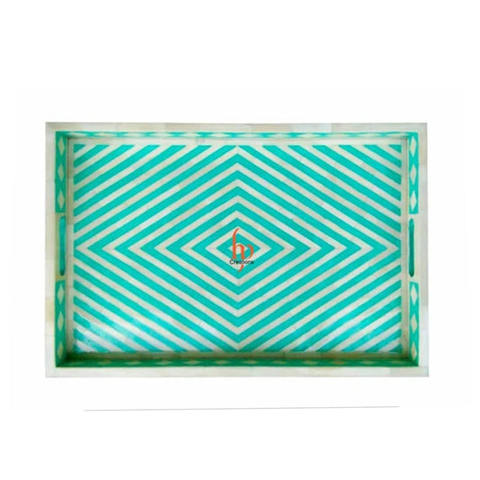 Hand Crafted Bone Inlay Tray a Perfect gift for loved ones Best gift for any Occasion