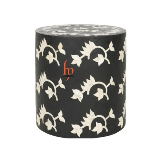 Personalized Bone Inlay Home Decor Furniture Beautifully Design Attractive Look Side Table Dinning Stool Classic Vintage Furniture