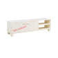 Personalized Handmade Bone Inlay Long Cabinet Floral Pattern