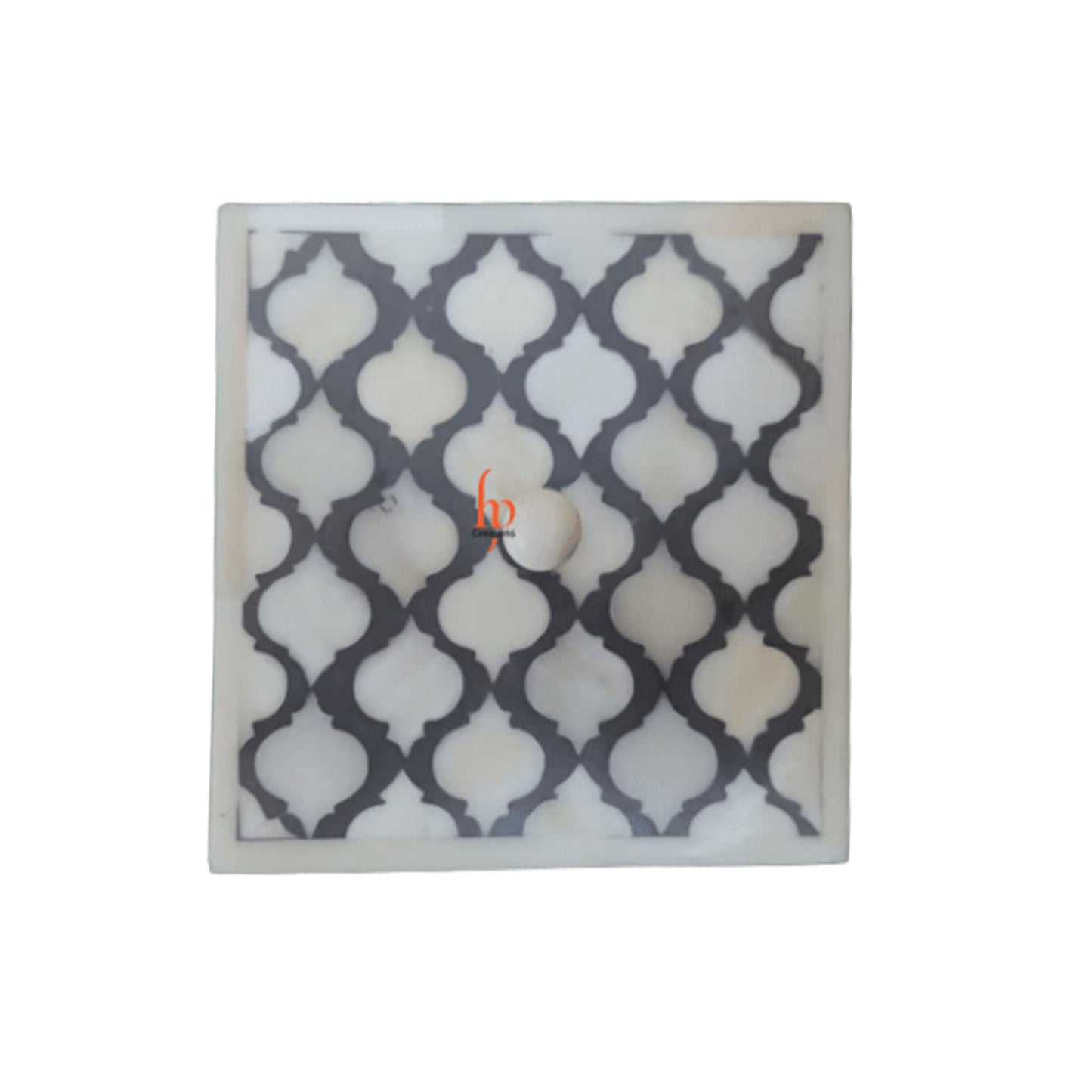 Beautifully Hand Crafted Bone Inlay Coaster Set Ready to Ship Best gift for loved ones