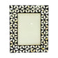 Handmade Customized Mother of Pearl Black Photo Frame