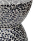 Mother Of Pearl Star Eye Pattern Stool