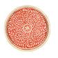 Handmade Customized Bone Inlay Round Serving Tray Best gift for any Occasion