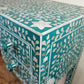 Handmade Customized Mother of Pearl 4 Drawer Console Table