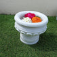 "Introducing Elegance in Every Curve: The Marble Round Planter Collection"