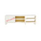 Personalized Handmade Bone Inlay Long Cabinet Floral Pattern