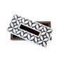Handmade Bone Inlay Star Eye Pattern Tissue Box for Home and Office Decor