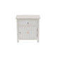 Personalized Handmade Bone Inlay Set Of 2 Bedside Tables Home Decor Furniture Attractive Floral Design Entrance Tables
