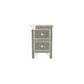 Personalized Handmade Bone Inlay Set Of 2 Bedside Tables Home Decor Furniture Attractive Floral Design Entrance Tables