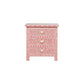 Personalized Bone Inlay Bedside Bedside Cabinet Best Home Decor Item with Attractive Design