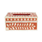 Customized Handmade Bone Inlay  Floral Pattern Tissue Box
