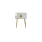 Personalized Handmade Bone Inlay Set Of 2 Bedside Tables Home Decor Furniture Attractive Floral Design Entrance Tables