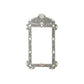 Bone Inlay Scalloped Mirror Black Home Decor Mirror Living Room Mirror