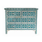 Handmade Customized Bone Inlay Chest of 4 Drawer