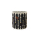 Personalized Handmade Antique Designer Bone Inlay side table dots pattern