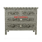 Handmade Bone Inlay Chest Of Drawers With Four Drawer by hpCreations
