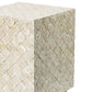 Mother Of Pearl Square Shape Stool