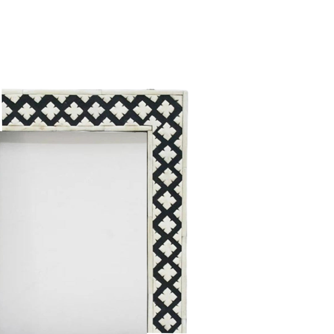 Handmade Customized Bone Inlay  Pattern Photo Frame Best For Home Decor