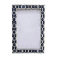 Handmade Customized Bone Inlay  Pattern Photo Frame Best For Home Decor
