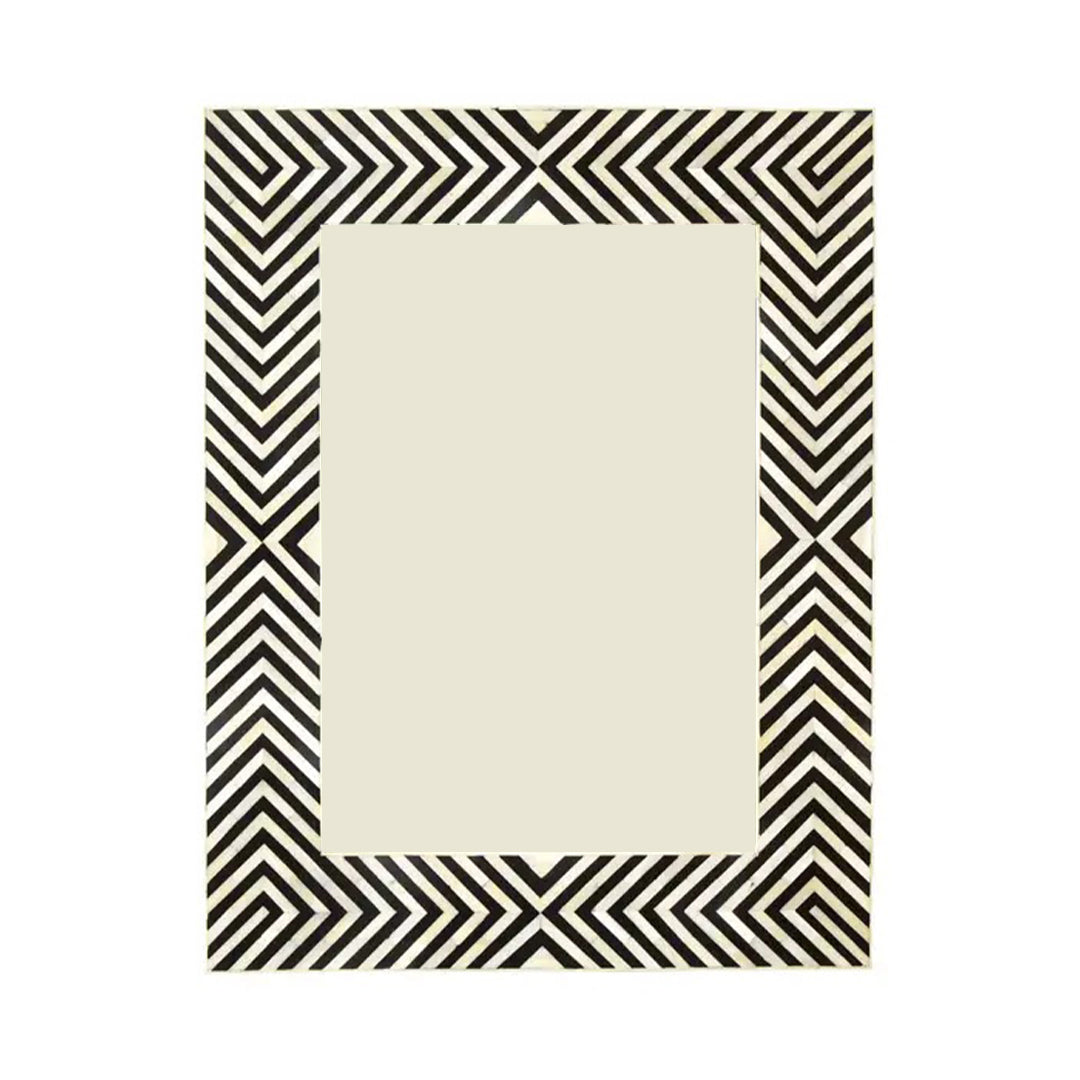 Handmade Customized Bone Inlay  Pattern Photo Frame Best For Home Decor
