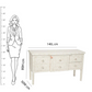 Handmade Bone Inlay Console 6 Drawer Geometric Design Stunning Look Entrance Table Beautiful Home Decor Table Furniture