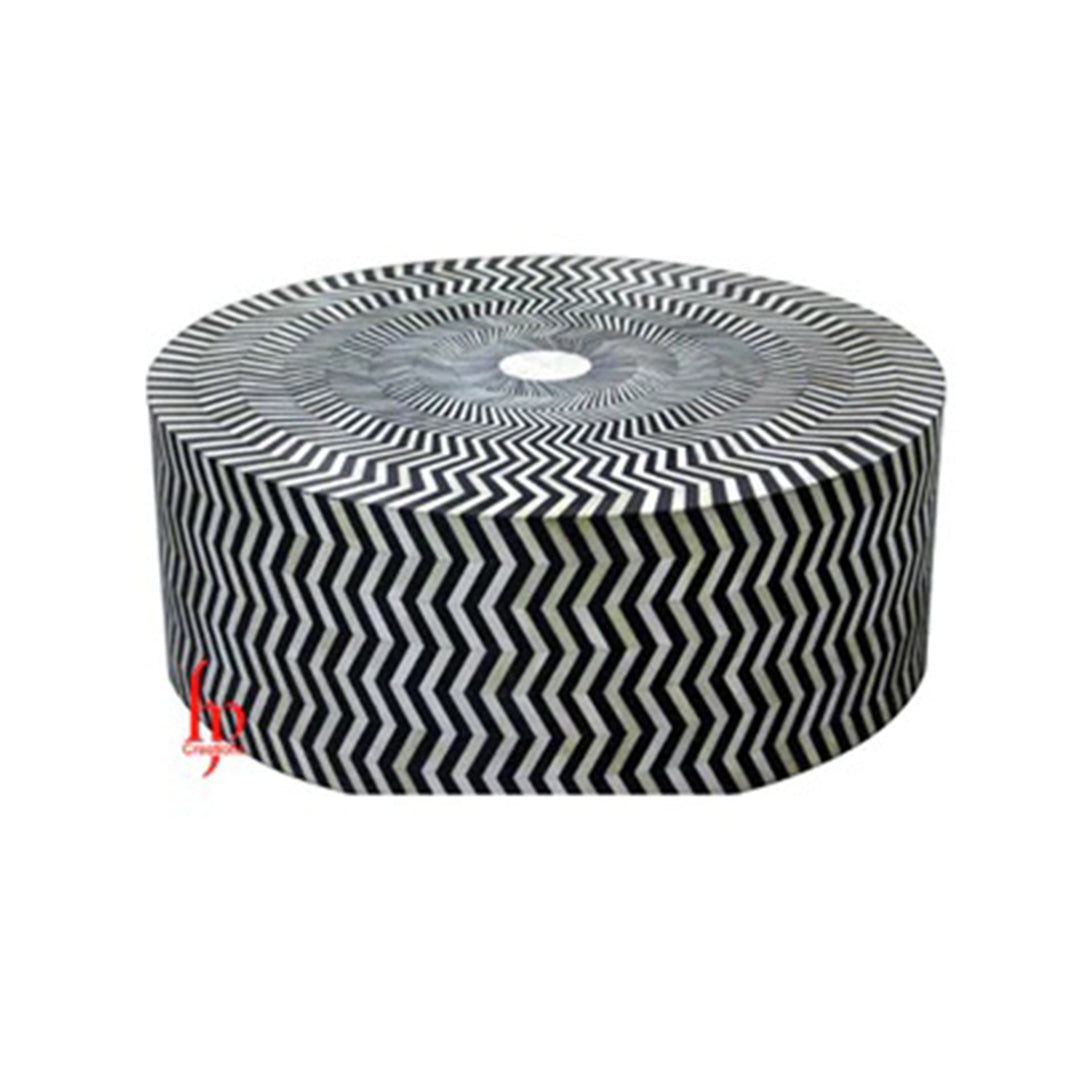Handmade Bone Inlay Coffee Table Beautiful Design Unique Design Attractive look Stunning Bone Inlay Work