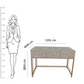 Hand-Crafted Blue Console Table with Iron Base Perfect Home Décor Hallway Table/ 3 Drawers
