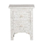 Personalized Mother Of Pearl Inlay Bedside Table Home Decor Purpose Attractive Design Beautifully Crafted Bedside Table