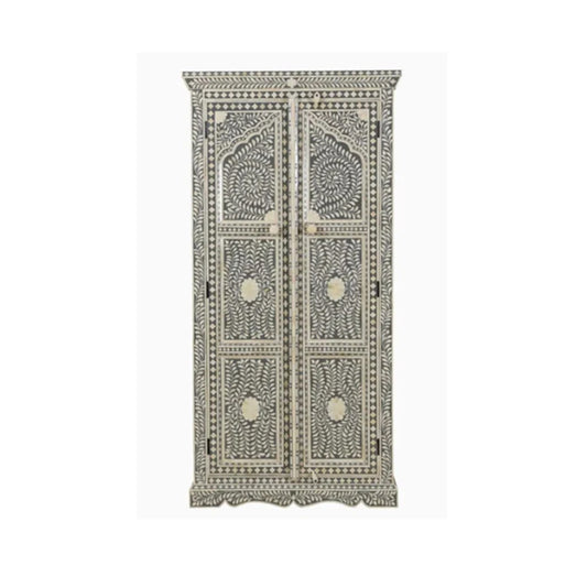Personalized Handmade Bone Inlay Antique Floral Wardrobes Best For Home