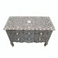 Bone Inlay Chest Of Drawers in Black Color