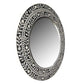 Handmade Customized Bone Inlay Round Mirror Frame