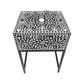 Personalized Mother of Pearl Antique Handmade Night Stand End table Furniture with Insurance
