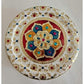 Decorative Holiday Easter Round Steel Cookie Tin/  Meenakari Cookie Tin Set of 2