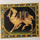 Handmade Camel Painting on Silk Fabric for Home and Office Decor