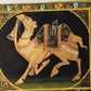 Handmade Camel Painting on Silk Fabric for Home and Office Decor