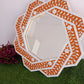 Handmade Customized Mother of Pearl Hexagonal Mirror Frame