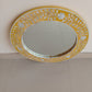 Handmade Customized Mother of Pearl Round Mirror Frame
