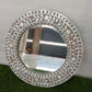Handmade Customized Mother of Pearl Round Mirror Frame