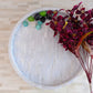 Handmade Customized Mother of Pearl Round Serving Tray
