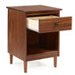 Handmade Customized Wooden 1 Drawer Bedside Table