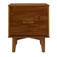 Handmade Customized Wooden 2 Drawer Bedside Table