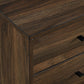 Handmade Customized Wooden 2 Drawer Bedside Table