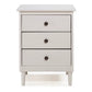 Handmade Customized Wooden 3 Drawer Bedside Table