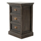 Handmade Customized Wooden 3 Drawer Bedside Table