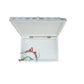 Handmade Customized Mother of Pearl Floral Pattern Jewelry Box